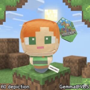 NEW Minecraft Alec Plush 7"